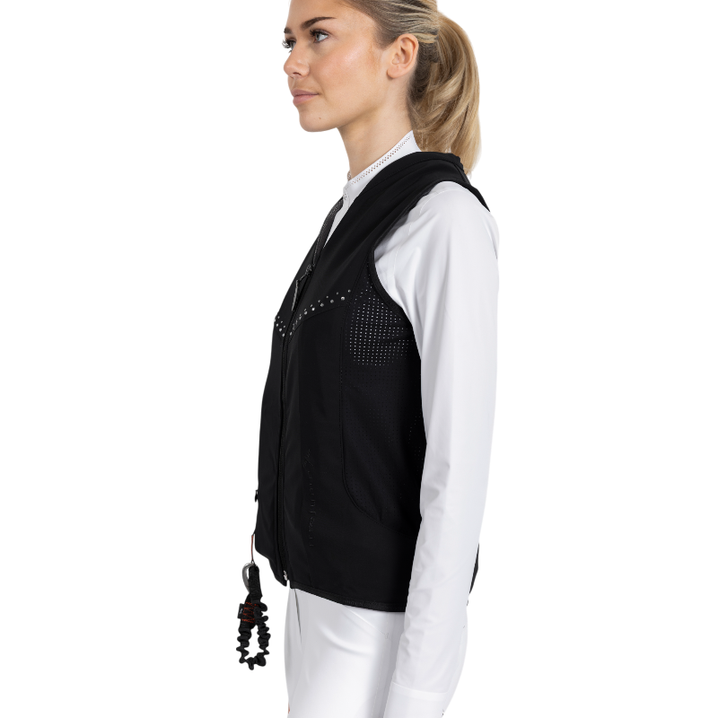 Freejump - Gilet airbag junior Crystal Preciosa noir | - Ohlala