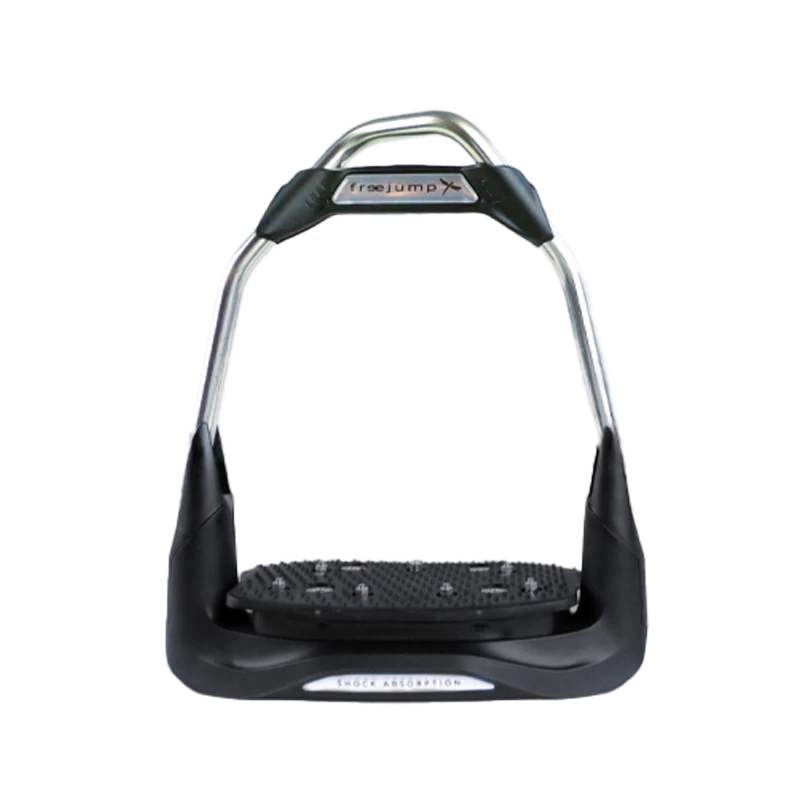 Freejump - Étriers Air's noir plancher plat / oeil orienté / noir / noir | - Ohlala