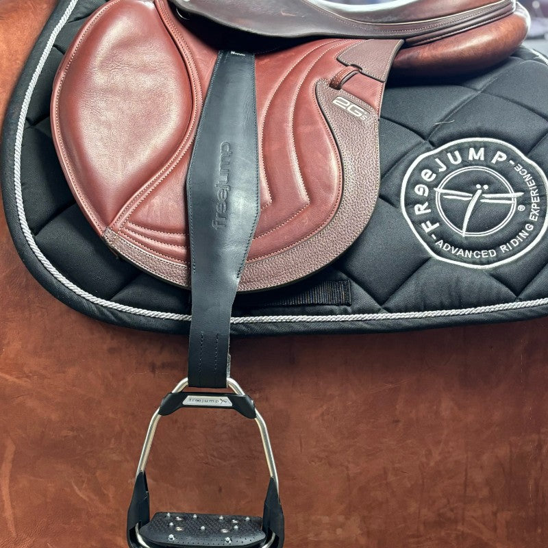 Freejump - Étrivières 4x6 noir | - Ohlala