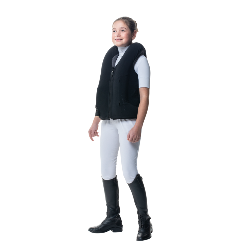 Freejump - Gilet airbag junior noir | - Ohlala
