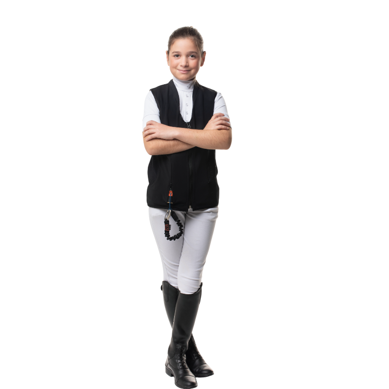Freejump - Gilet airbag junior noir | - Ohlala