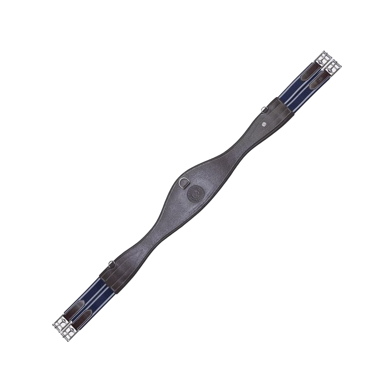 Flags & Cup - Sangle anatomique cuir grainé marron | - Ohlala