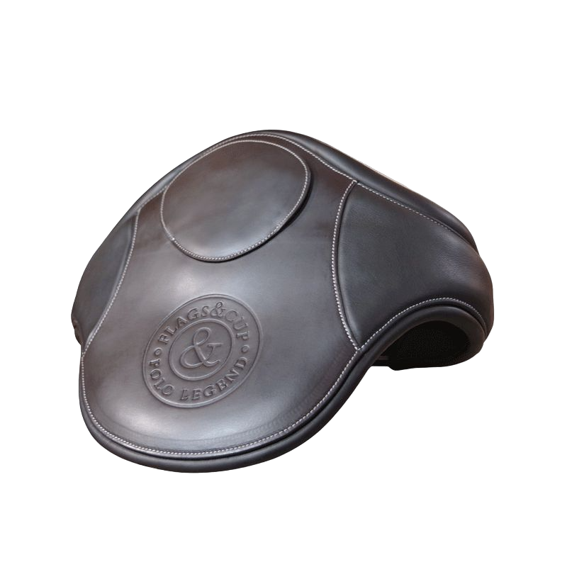 Flags & Cup - Sangle bavette Comfort marron | - Ohlala