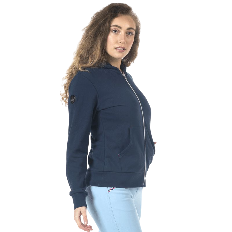 Flags & Cup - Sweat zippé enfant Obera marine | - Ohlala