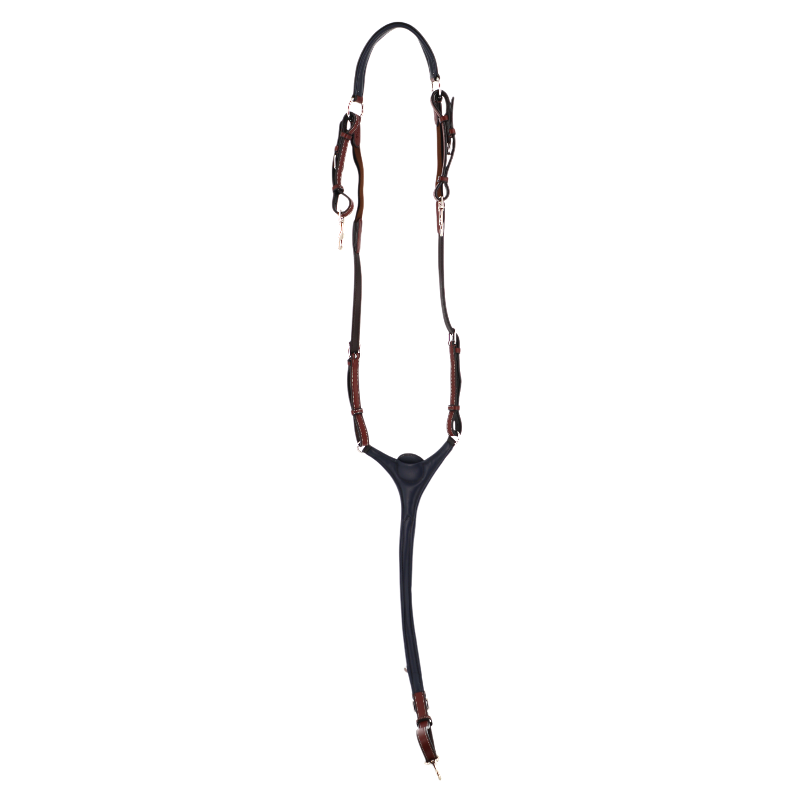 Flags & Cup - Collier de chasse Paris Marron / Marine | - Ohlala