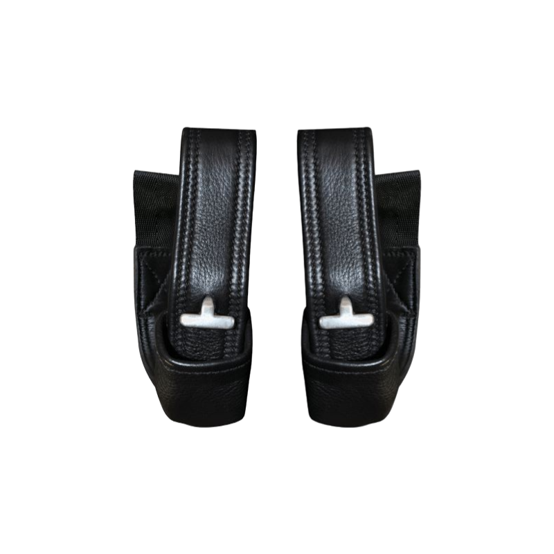 Flags & Cup - Etrivières à crochet Noir | - Ohlala