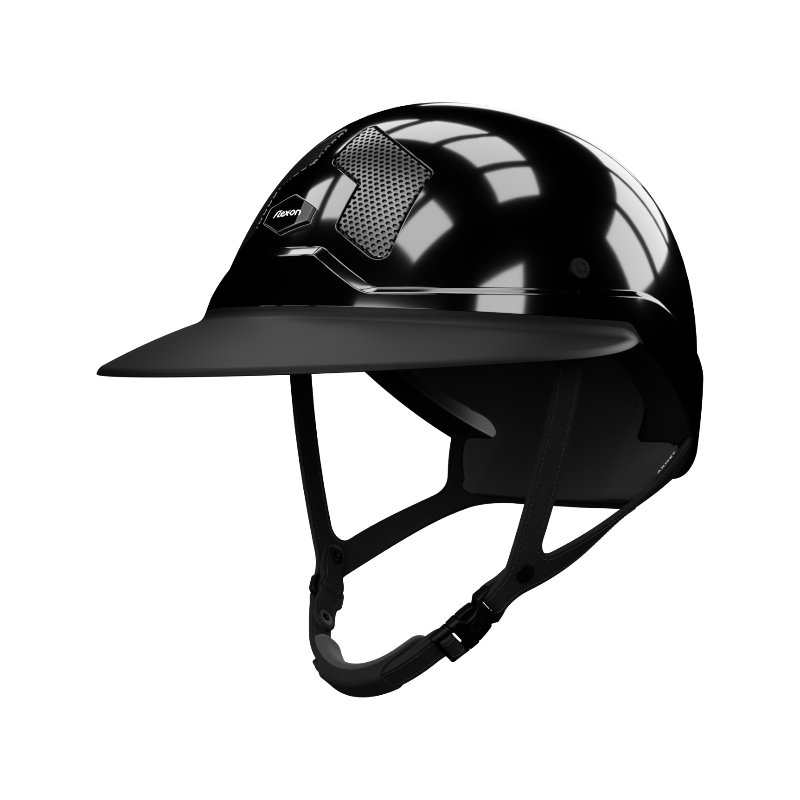 Flex On - Casque d'équitation Armet Star visière Angel noir | - Ohlala