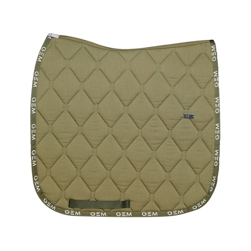 GEM - Tapis de dressage Love kaki | - Ohlala
