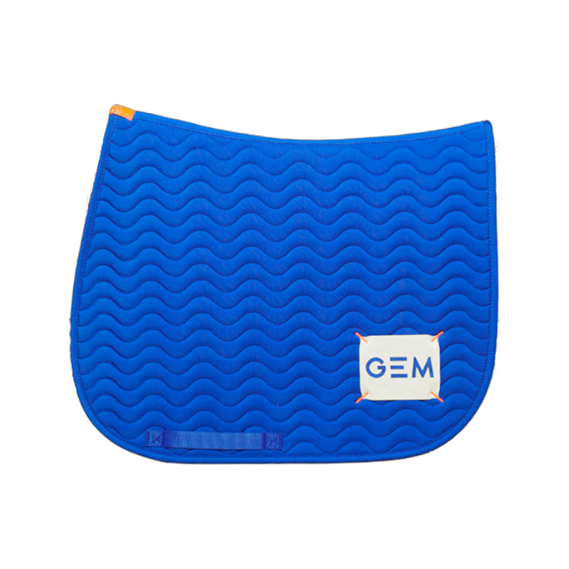 GEM - Tapis de selle Touc Touc bleu roi | - Ohlala