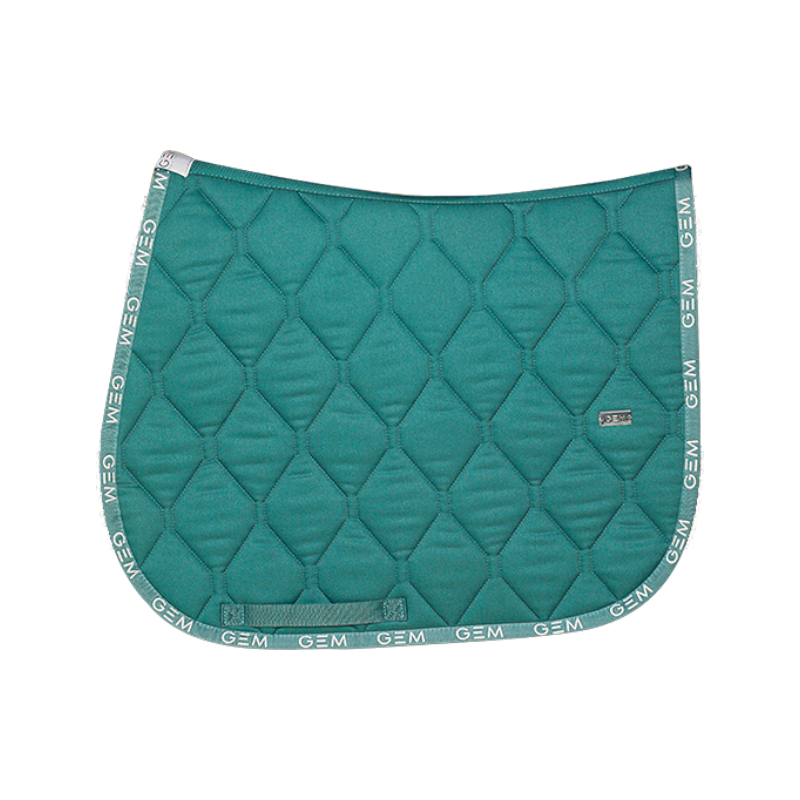 GEM - Tapis de selle Love bleu pacifique | - Ohlala