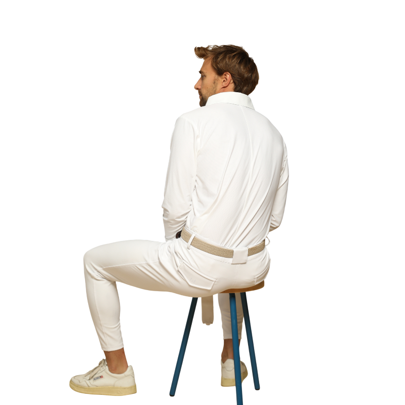GEM - Pantalon d'équitation homme blanc | - Ohlala