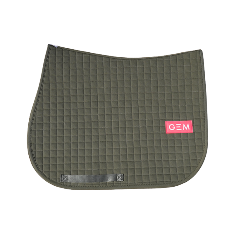 GEM - Tapis de selle Leo kaki | - Ohlala
