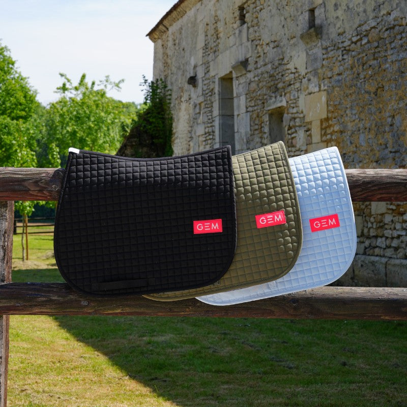 GEM - Tapis de selle Leo kaki | - Ohlala