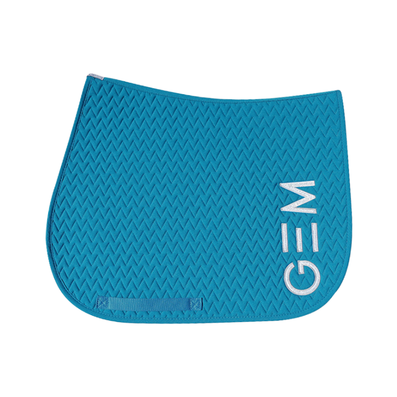 GEM - Tapis de selle Ten bleu pétrole | - Ohlala