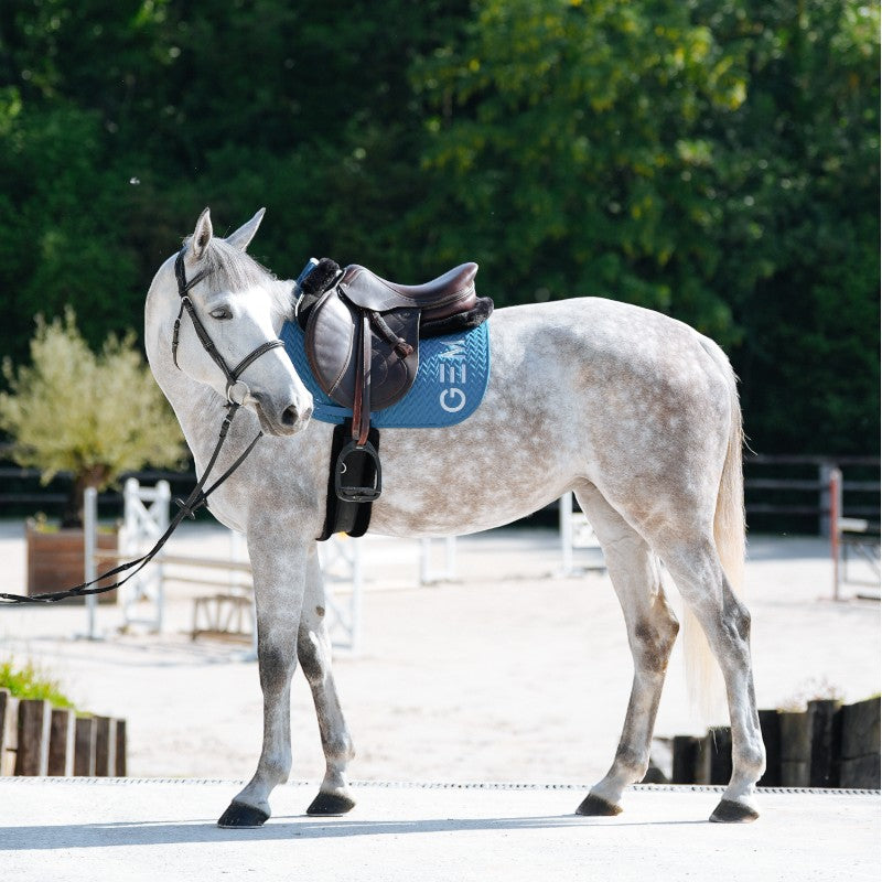 GEM - Tapis de selle Ten bleu pétrole | - Ohlala