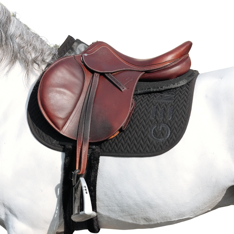GEM - Tapis de selle Ten noir/ noir | - Ohlala
