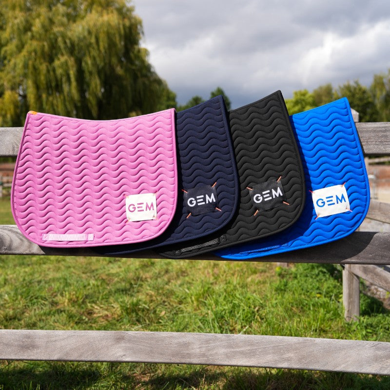 GEM - Tapis de selle Touc Touc noir | - Ohlala