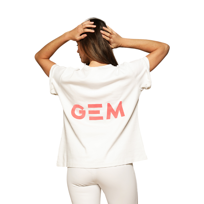 GEM - Tee-shirt femme Éclair blanc | - Ohlala