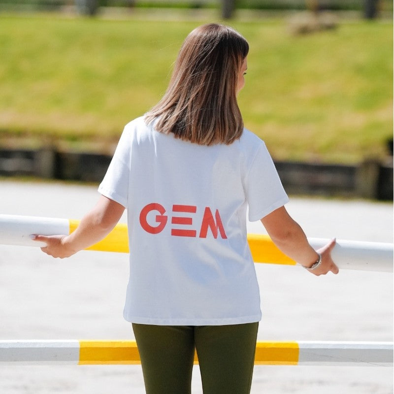 GEM - Tee-shirt femme Éclair blanc | - Ohlala