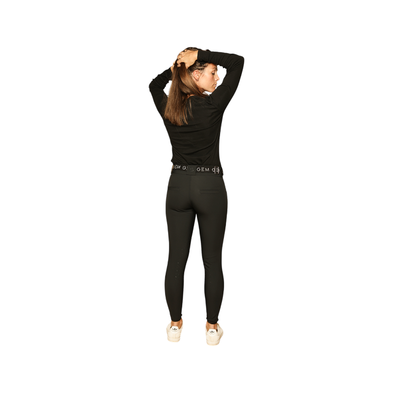 GEM - Pantalon d'équitation femme John noir | - Ohlala
