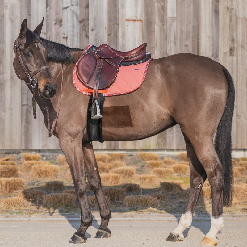 GEM - Tapis de selle Love rouille | - Ohlala