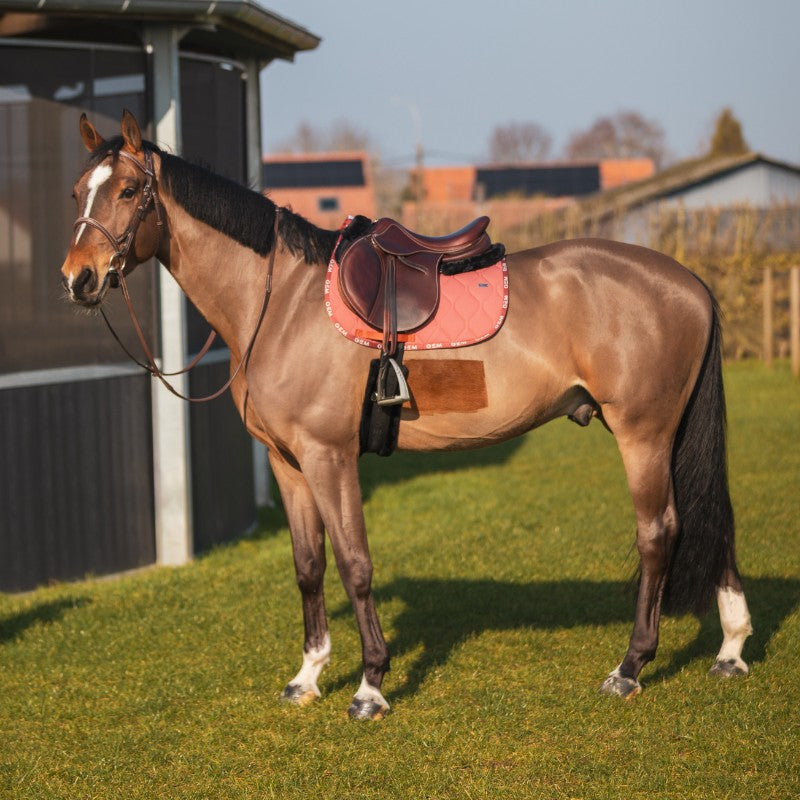 GEM - Tapis de selle Love rouille | - Ohlala