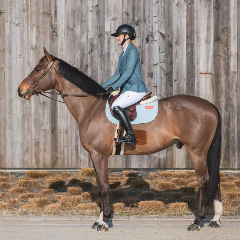 GEM - Veste de concours femme Mesh bleu orage | - Ohlala