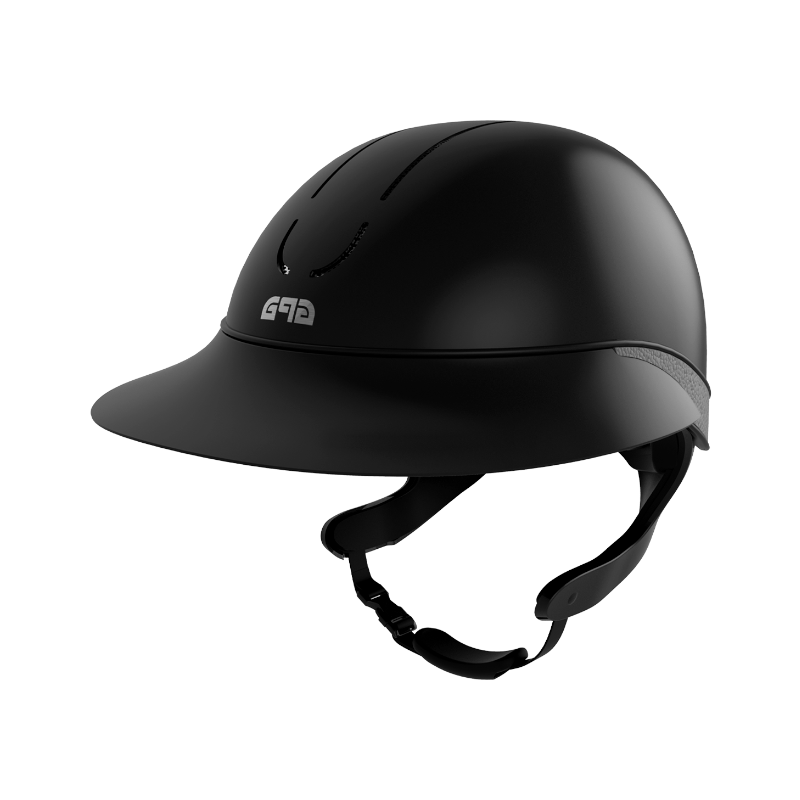 GPA - Casque d'équitation First Lady TLS Global matt black/ grey | - Ohlala