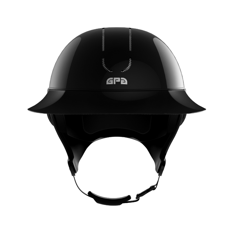 GPA - Casque d'équitation First Lady TLS Global shiny black | - Ohlala