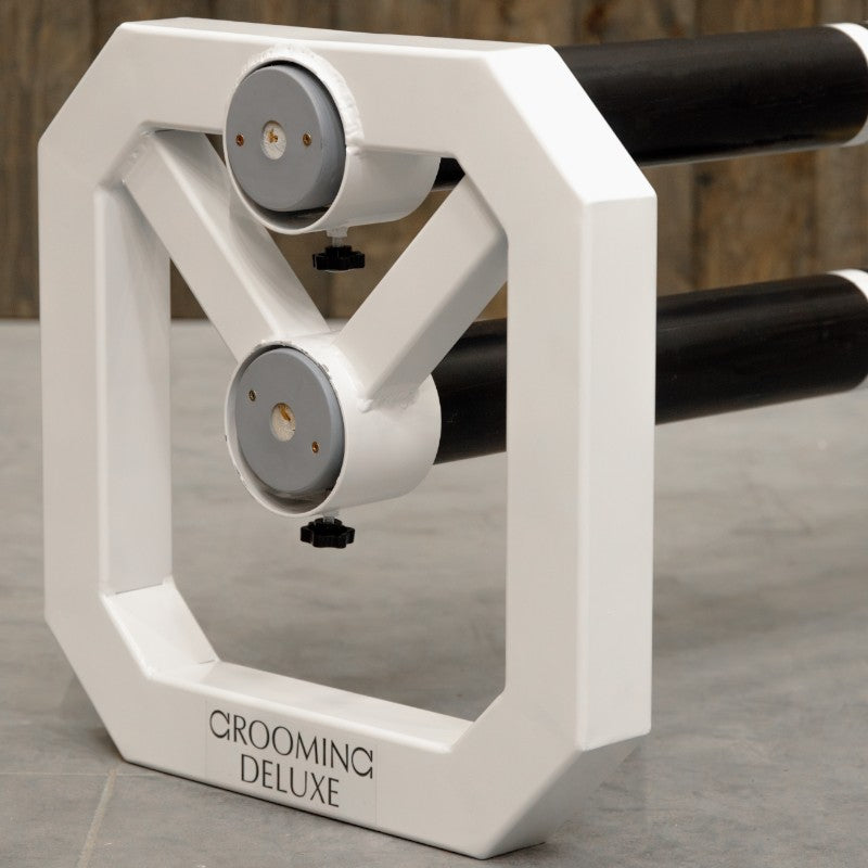 Grooming Deluxe - Cavaletti carré aluminium blanc (x2) | - Ohlala