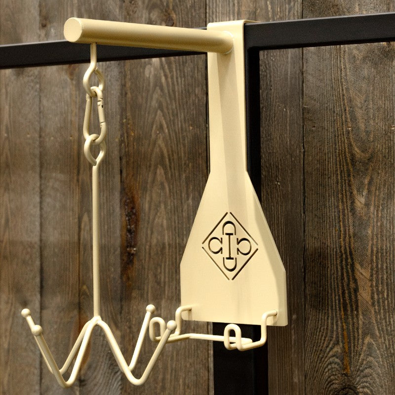 Grooming Deluxe - Crochet porte-bridon 4 branches or | - Ohlala