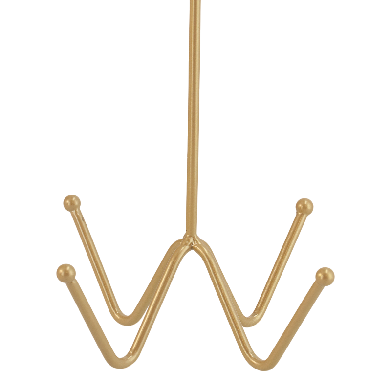 Grooming Deluxe - Porte-bridon mural 4 branches or | - Ohlala