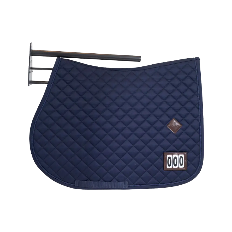 Grooming Deluxe - Porte-selle avec support tapis métal noir | - Ohlala