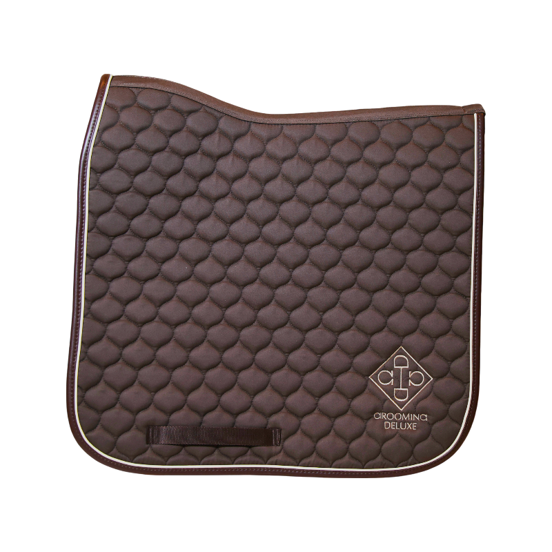 Grooming Deluxe - Tapis de dressage Grooming Deluxe marron | - Ohlala