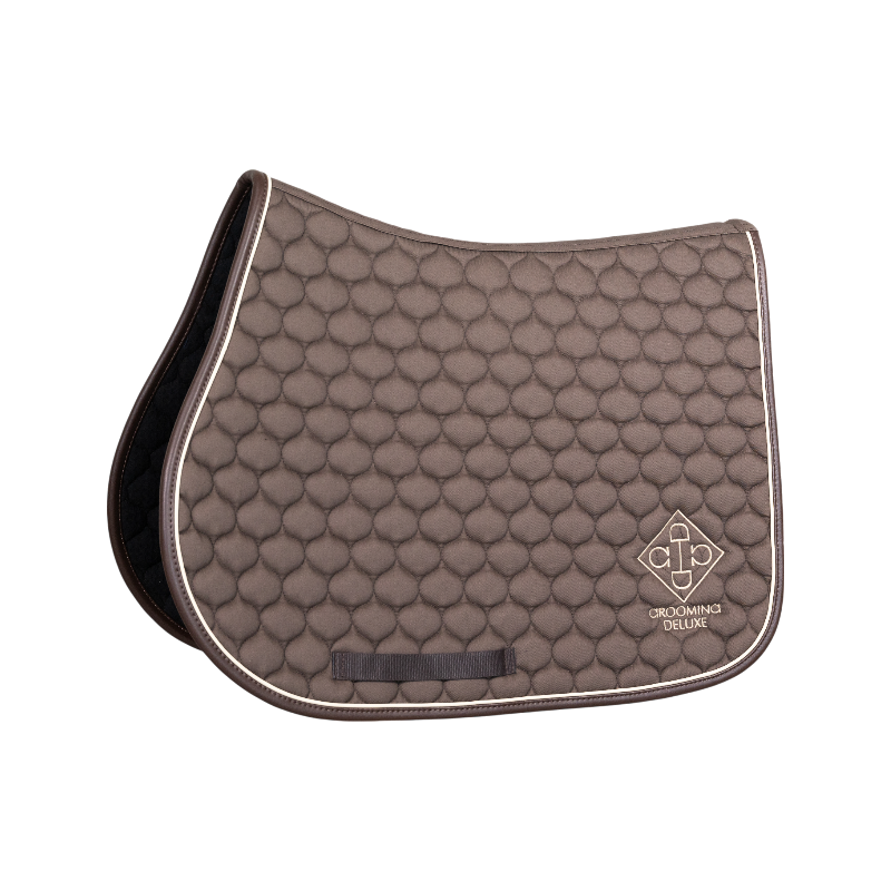 Grooming Deluxe - Tapis de selle Grooming Deluxe marron | - Ohlala