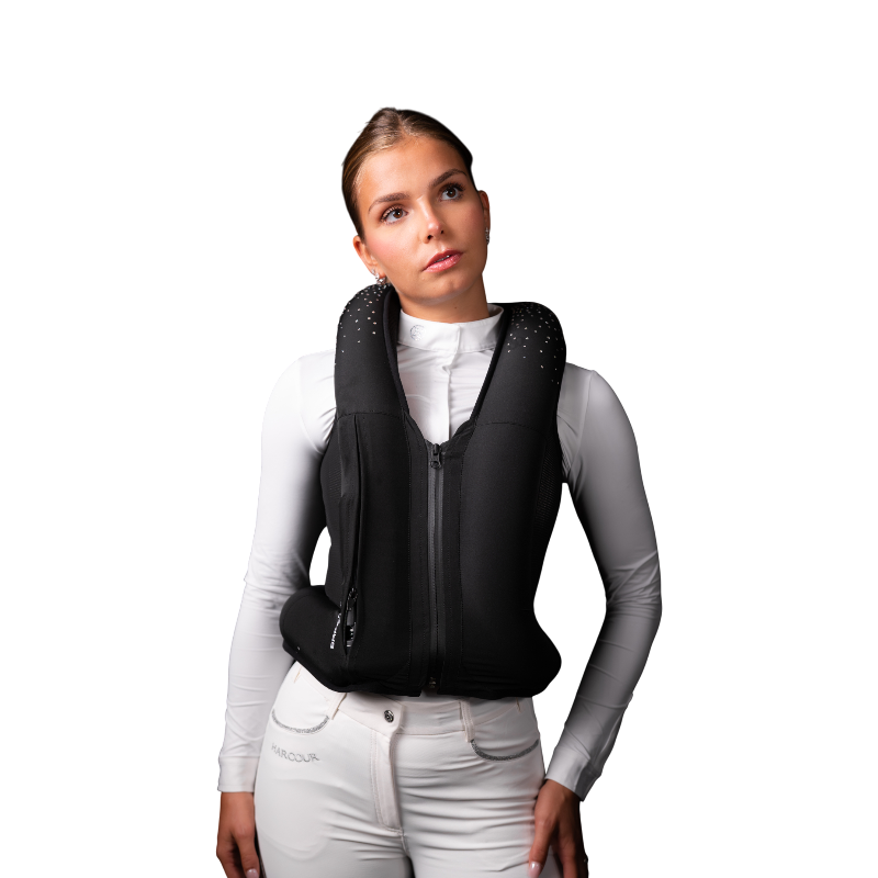 Seaver - Gilet airbag SAFEFIT Crystal Rain noir
