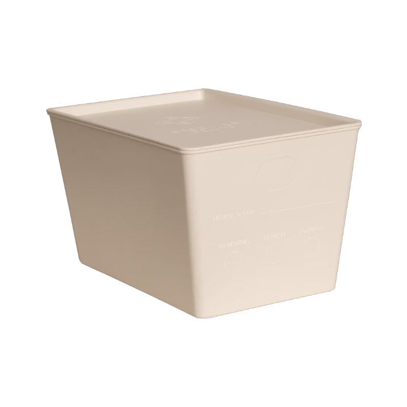 Grooming Deluxe - Boîte à nourriture avec couvercle blanc | - Ohlala