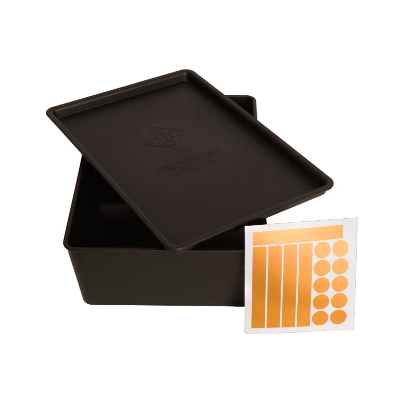 Grooming Deluxe - Boîte à nourriture avec couvercle noir | - Ohlala