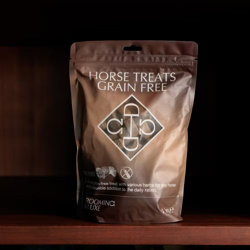 Grooming Deluxe - Friandises pour chevaux sans céréales herbes | - Ohlala
