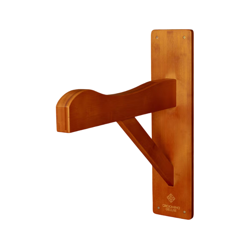 Grooming Deluxe - Porte-selle Pro en bois | - Ohlala