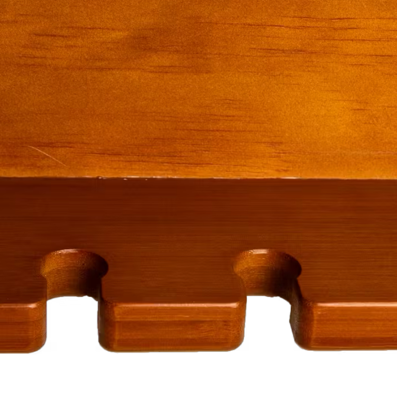 Grooming Deluxe - Porte-cravaches droit en bois | - Ohlala