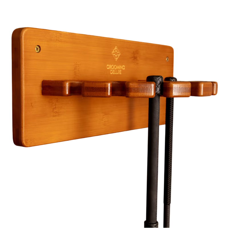 Grooming Deluxe - Porte-cravaches rond en bois | - Ohlala