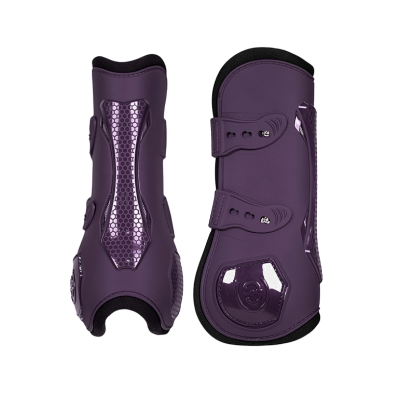 Equestrian Stockholm - Guêtres ouvertes Black Raven x2 | - Ohlala