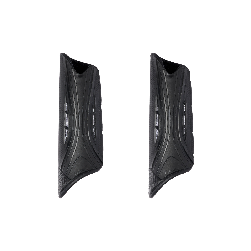 Lemieux - Guêtres de cross MimSafe postérieurs noir/ jaune | - Ohlala