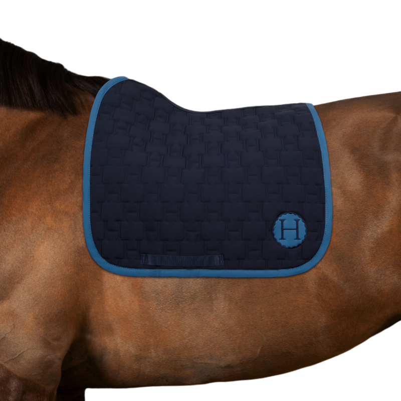 Harcour - Tapis de dressage Salva marine | - Ohlala