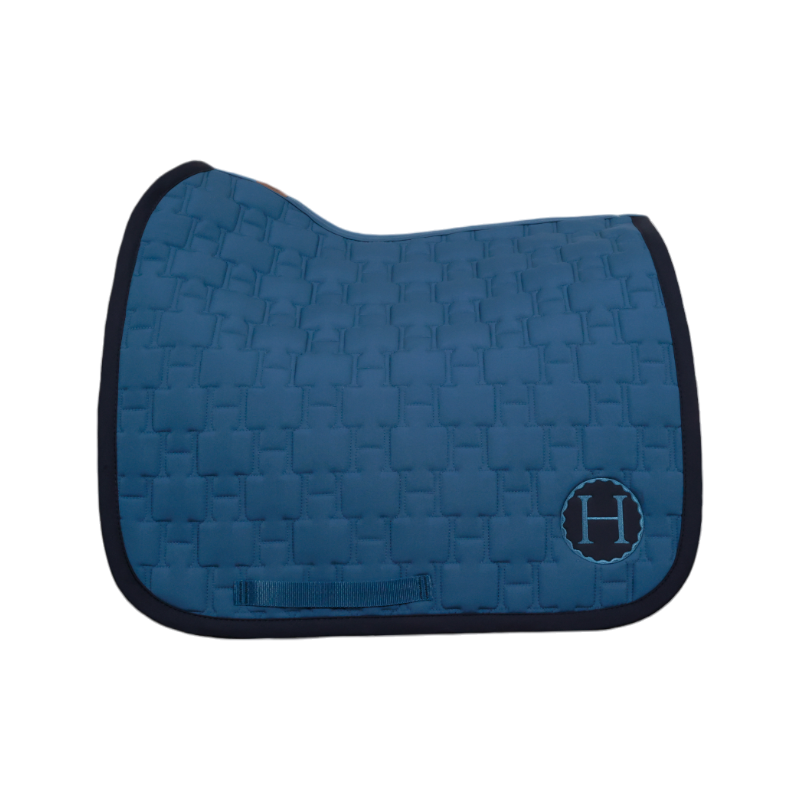 Harcour - Tapis de dressage Salva blue steel | - Ohlala