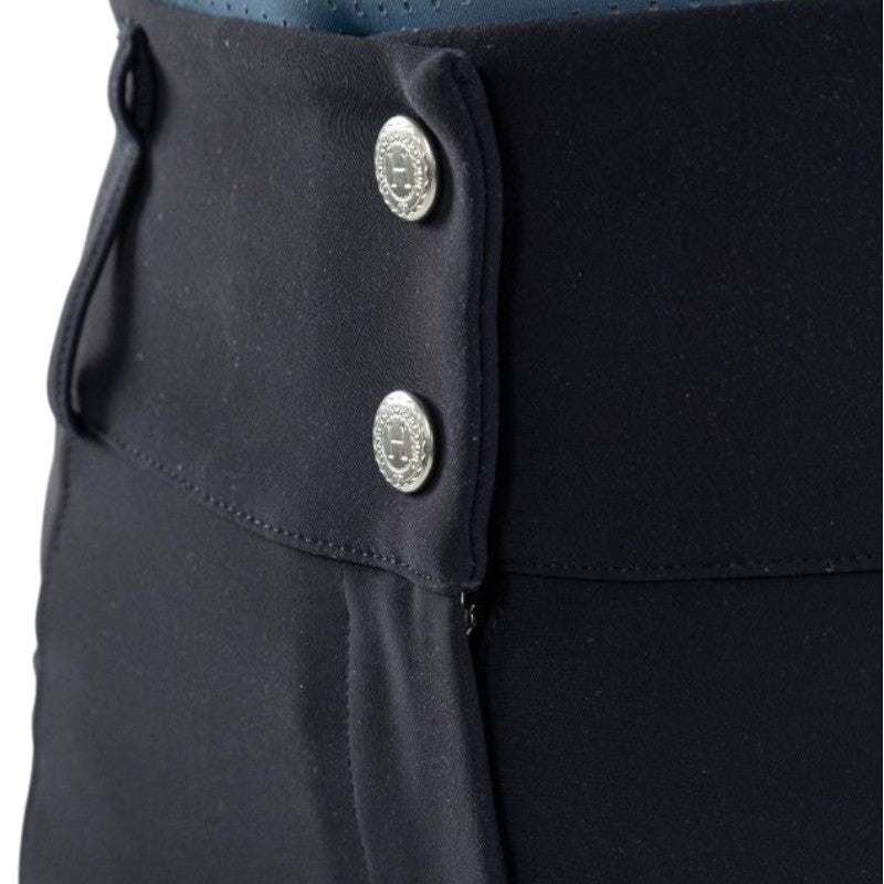 Harcour - Pantalon d'équitation femme Ludivine marine | - Ohlala