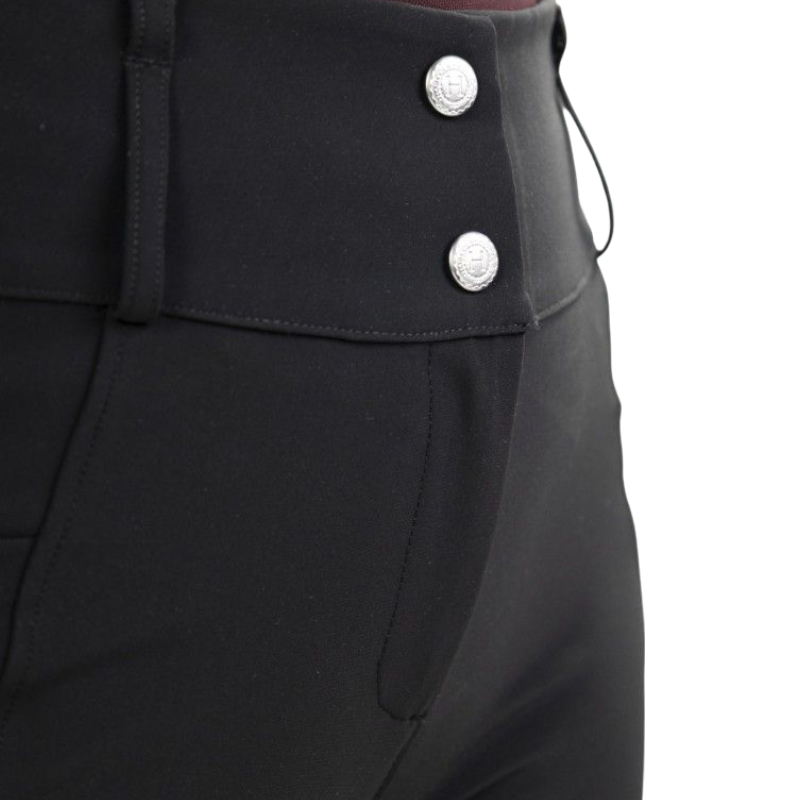 Harcour - Pantalon d'équitation femme Ludivine noir | - Ohlala