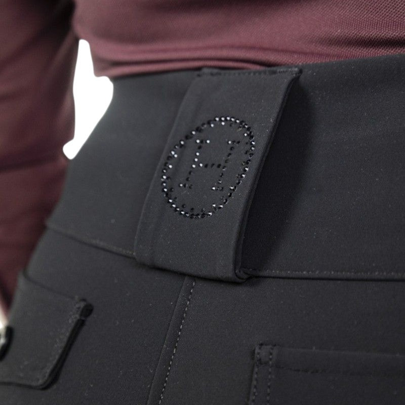 Harcour - Pantalon d'équitation femme Ludivine noir | - Ohlala