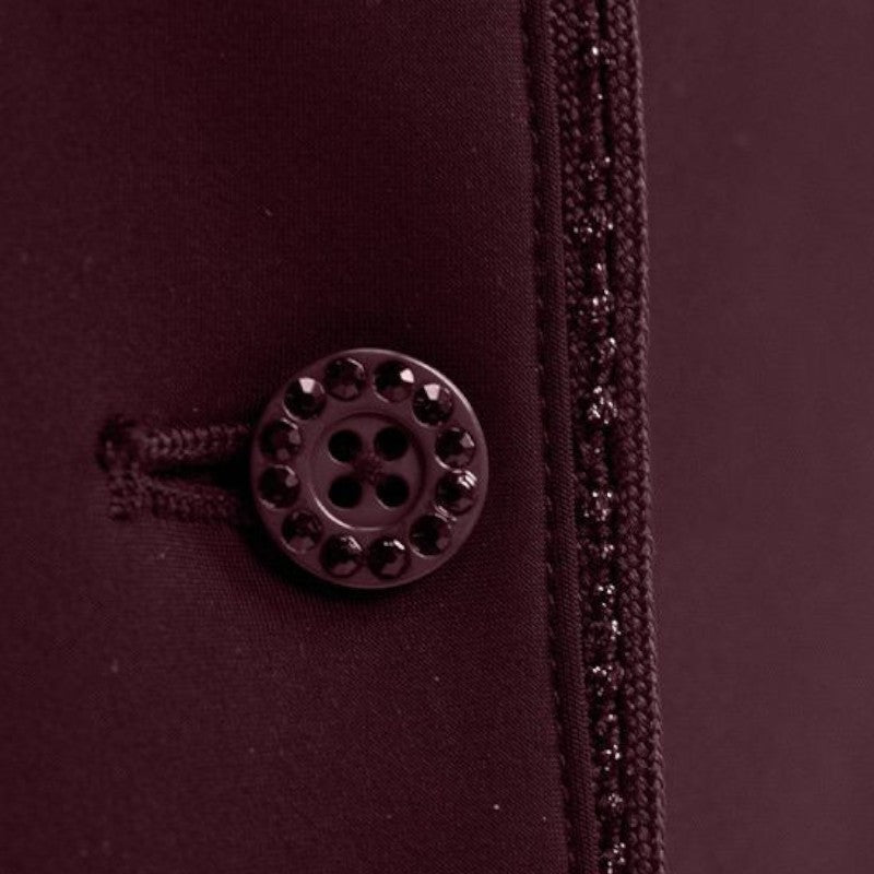 Harcour - Veste de concours femme Oria aubergine | - Ohlala